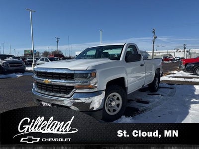 2018 Chevrolet Silverado 1500 Regular Cab Long Box 4-Wheel Drive WT