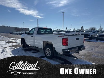 2018 Chevrolet Silverado 1500 Regular Cab Long Box 4-Wheel Drive WT