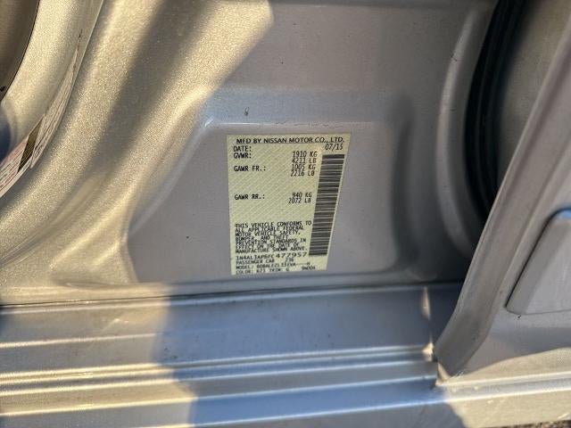 2015 Nissan Altima 4dr Sdn I4 2.5 S